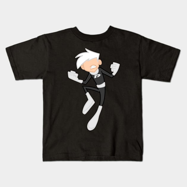 Danny Phantom Kids T-Shirt by VinylPatch